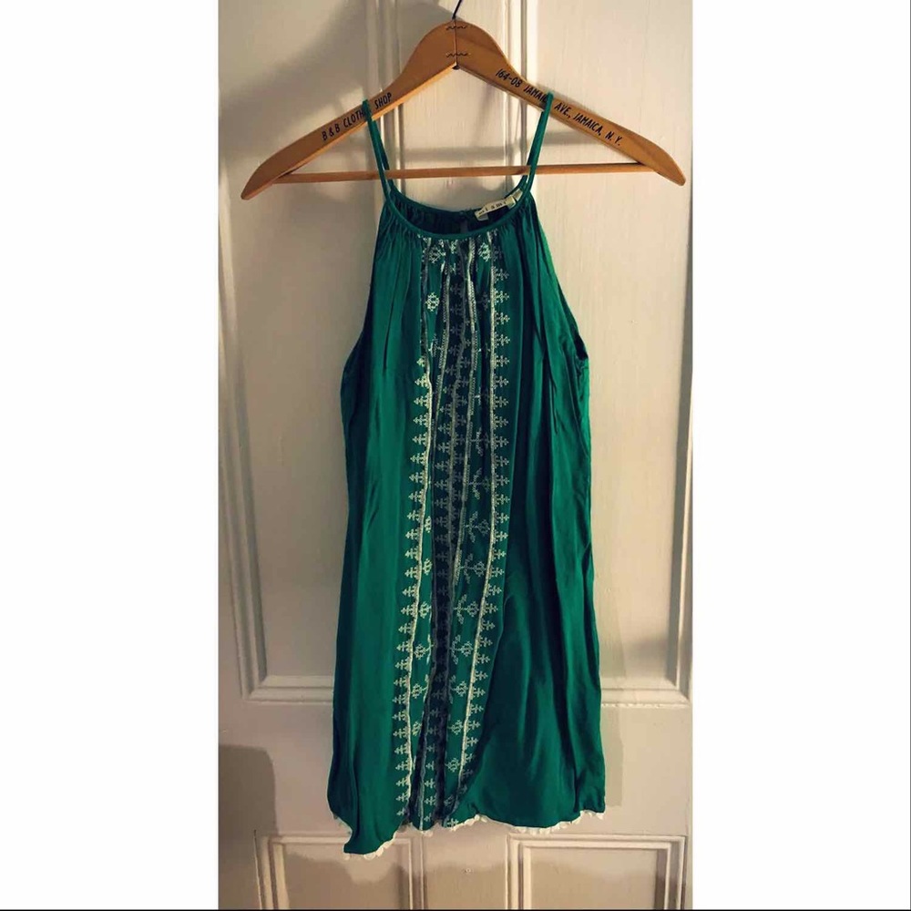 Miami Green Cotton Dress